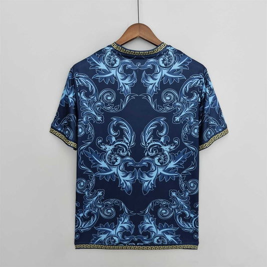 2022 Italy x Versace blue jersey