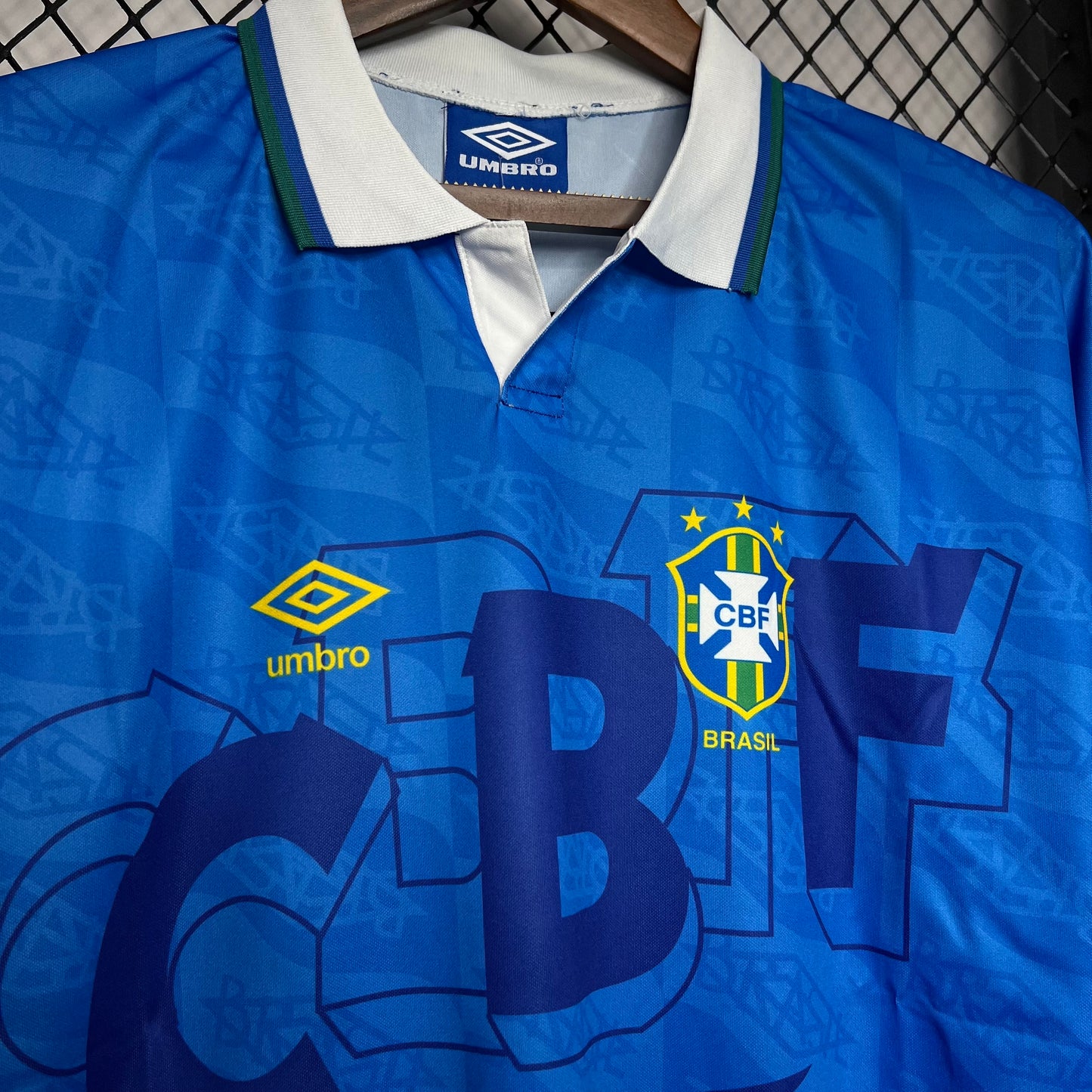 91/93 Brazil Away Jersey