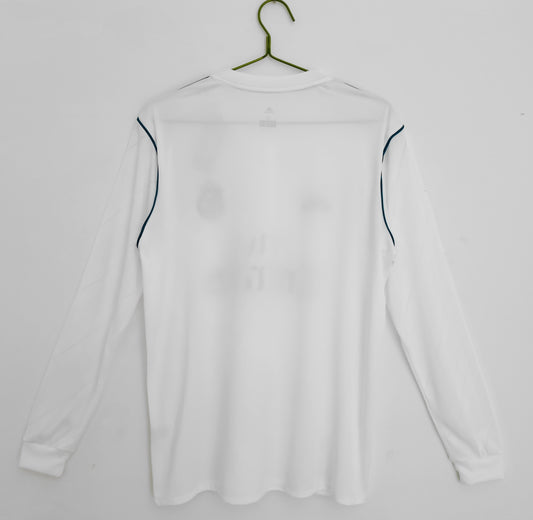 17/18 Real Madrid home long sleeved jersey