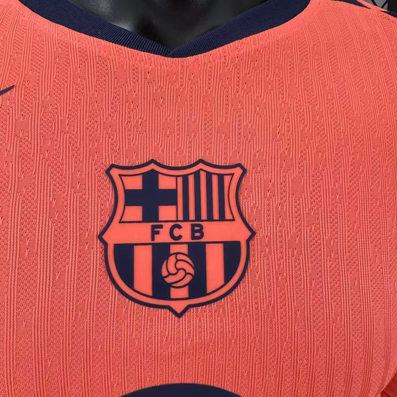 25/26 Barcelona's second away long sleeved jersey