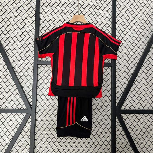 06/07  AC Milan home kids kit