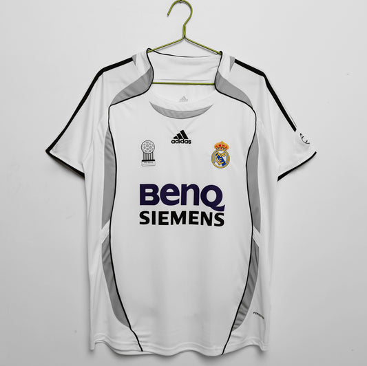 06/07 Real Madrid home jersey