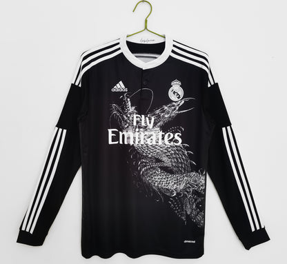 14/15 Real Madrid second away long sleeved jersey