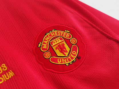 07/08 Manchester United home long sleeved jersey