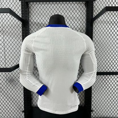 25/26 England home long-sleeved jersey