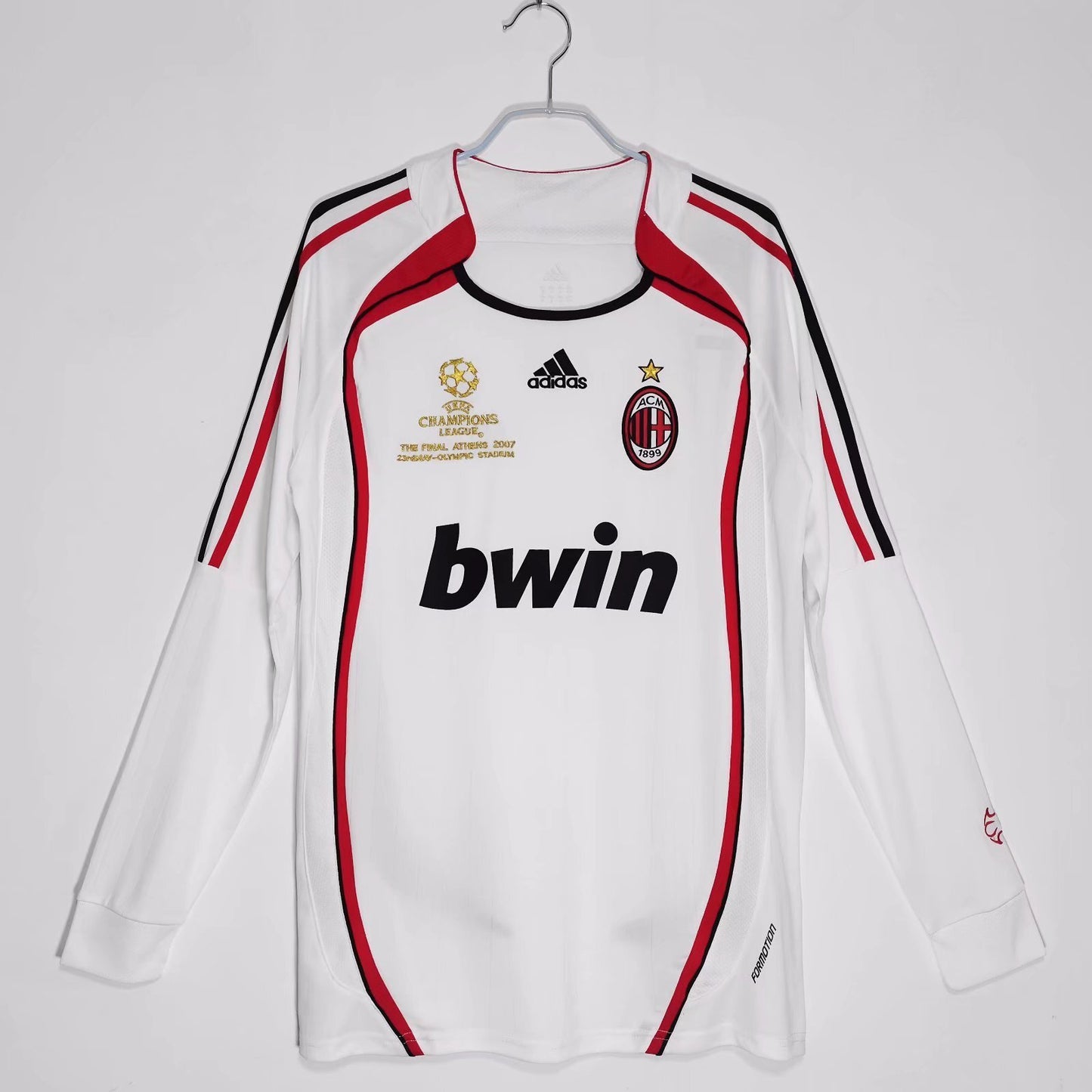 06/07 AC Milan away long sleeved jersey