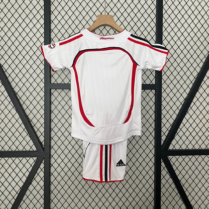 06/07  AC Milan away kids kit