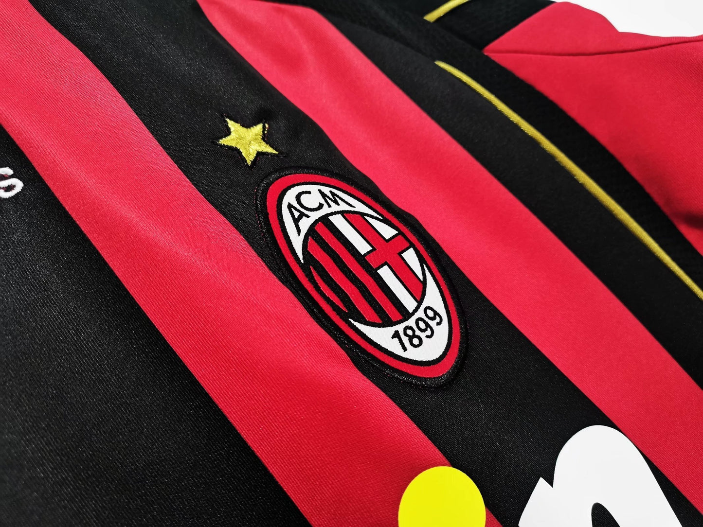 06/07 AC Milan home long sleeved jersey