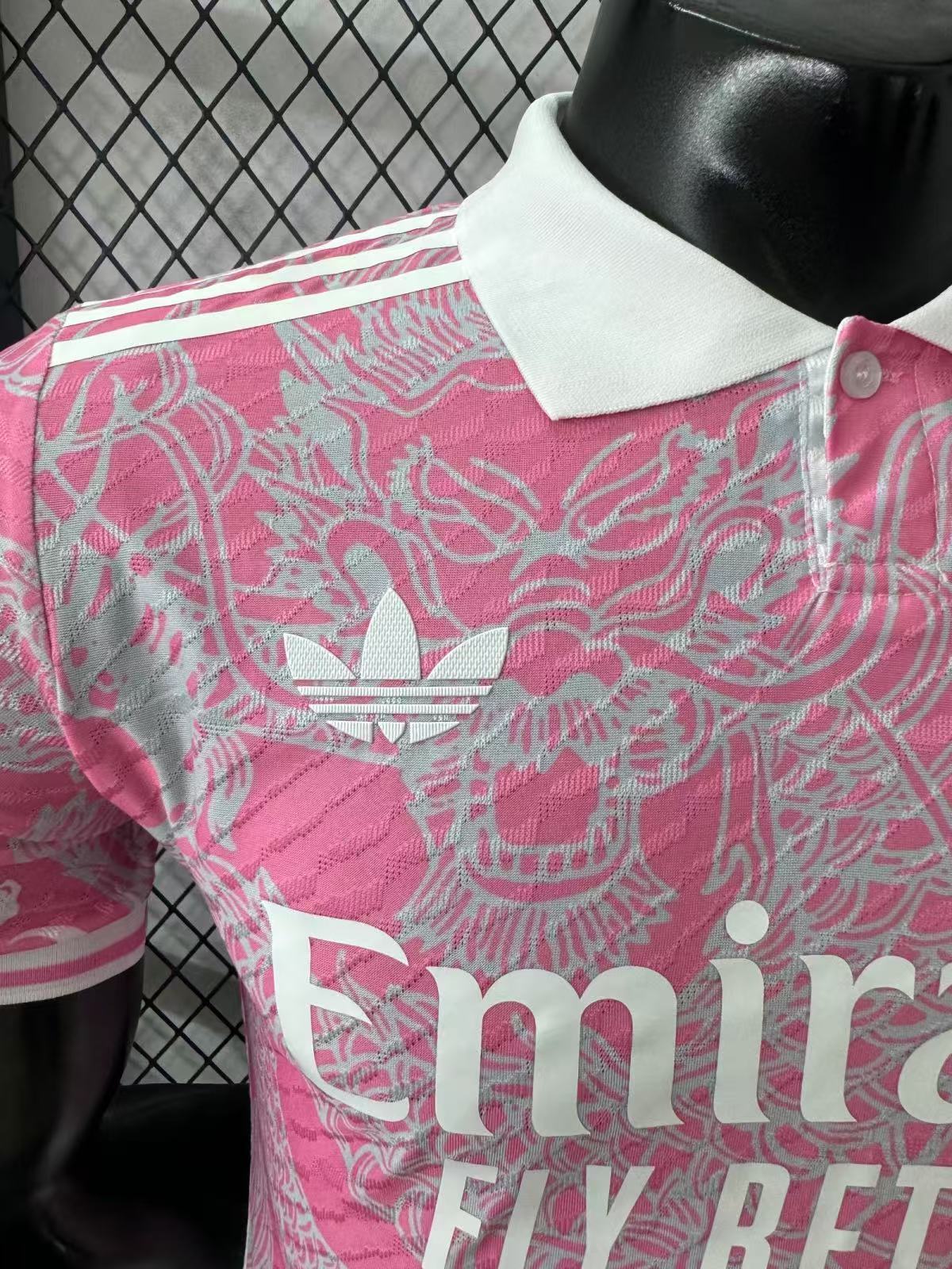 Real Madrid Pink Dragon Special Edition Jersey  POLO