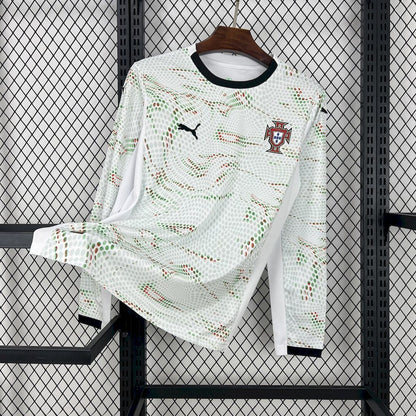 2025 Portugal Away  Long Sleeves Jersey
