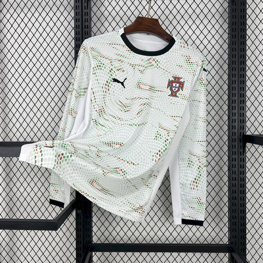 2025 Portugal Away  Long Sleeves Jersey