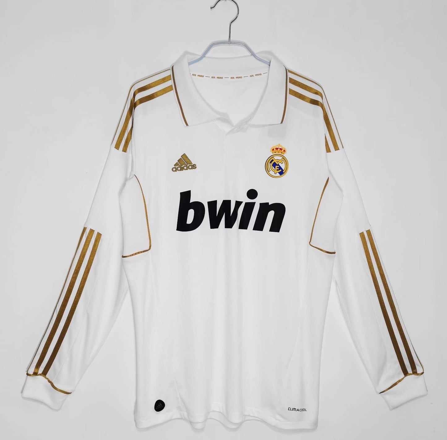 11/12 Real Madrid home long sleeved jersey