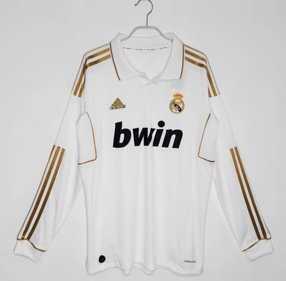 11/12 Real Madrid home long sleeved jersey