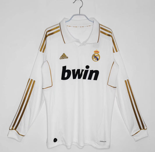 11/12 Real Madrid home long sleeved jersey