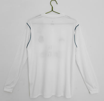17/18 Real Madrid home long sleeved jersey