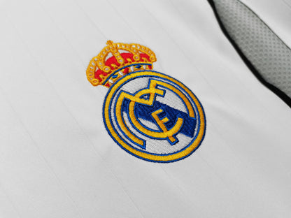 06/07 Real Madrid home long sleeved jersey