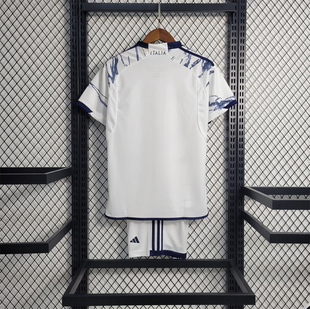 2023 Italy away kids kit