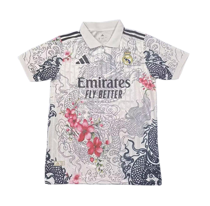 26/27 Real Madrid Flower & Dragon Special Jersey（white）