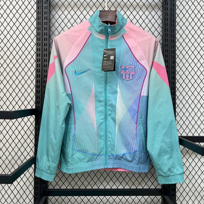 25/26 Barcelona Windbreaker Double-Sides Jacket Kit