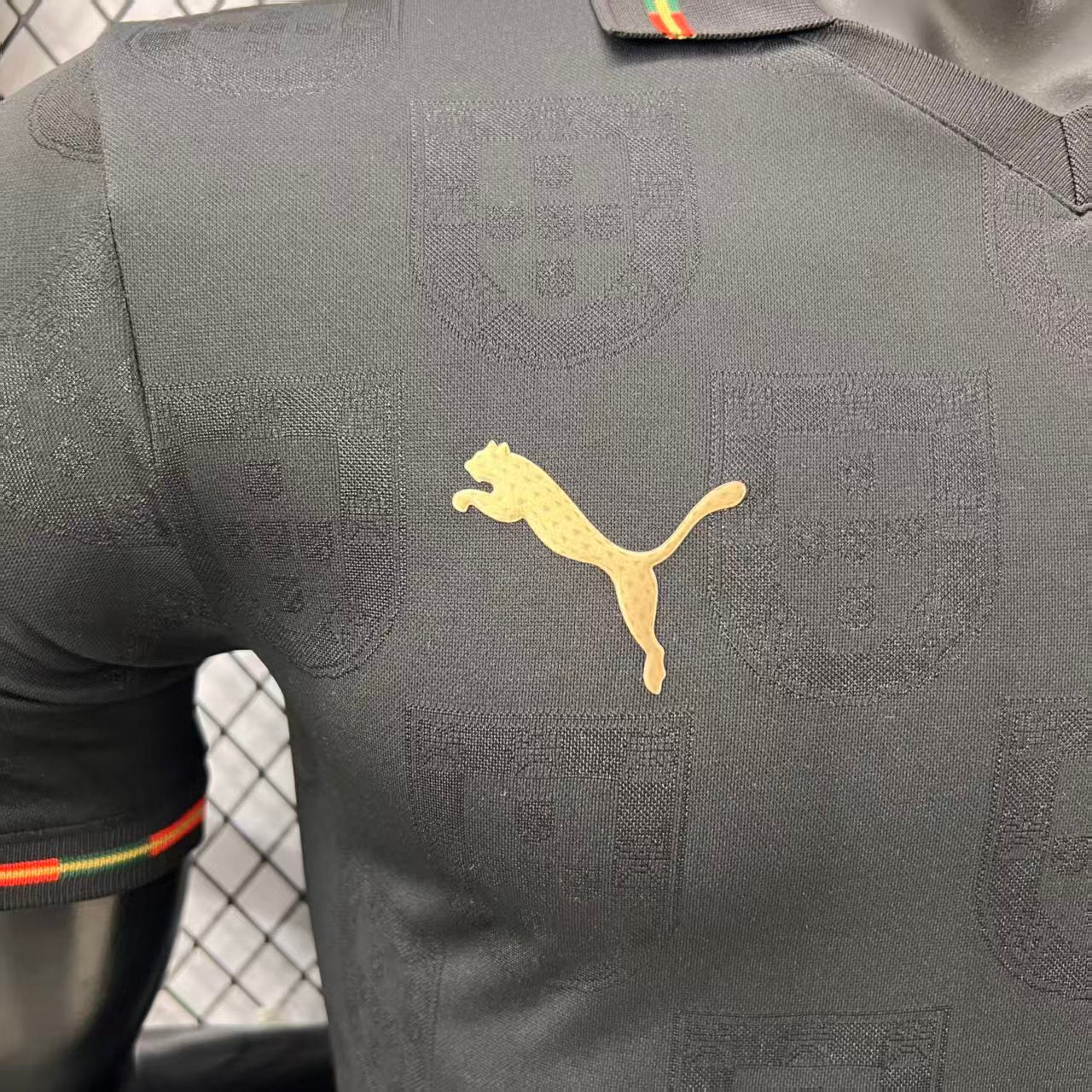 Portugal commemorative edition black jersey