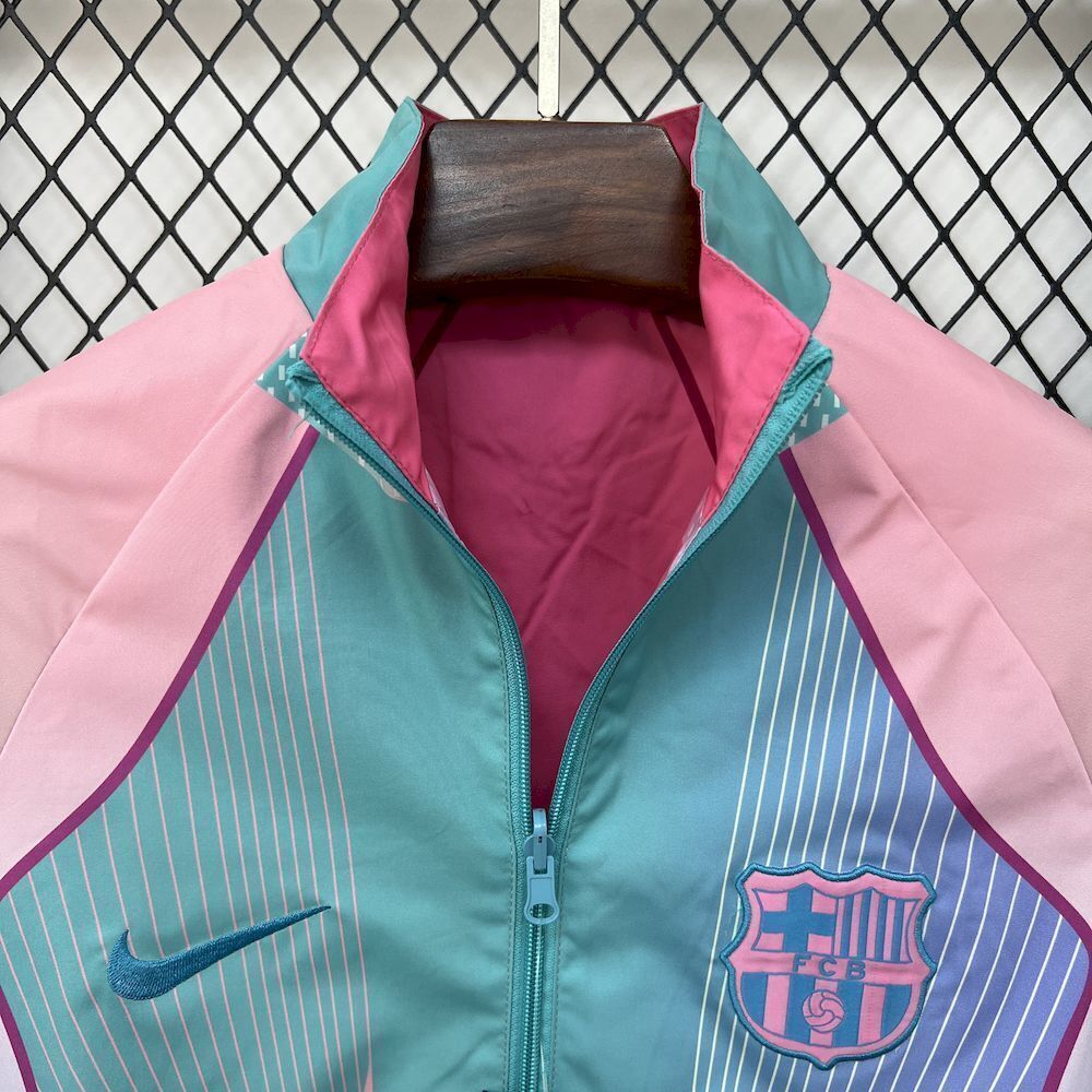 25/26 Barcelona Windbreaker Double-Sides Jacket Kit