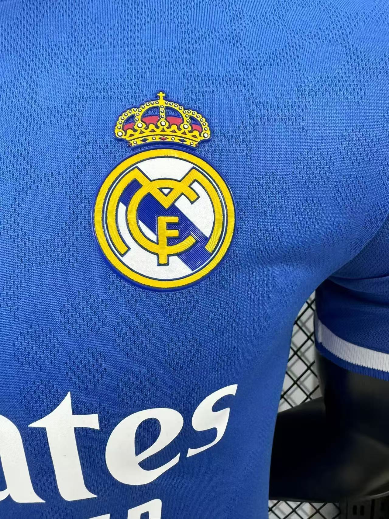 25/26 Real Madrid second away long sleeved jersey
